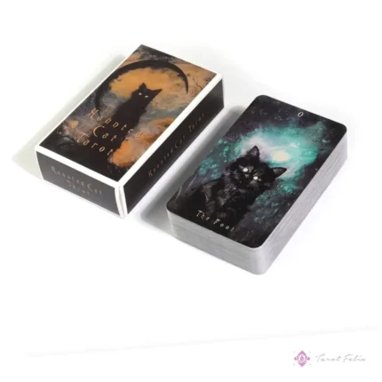 Tarot Gato Embrujado: 78 Cartas Oscuras + Guía Espiritual | Tarot Felix