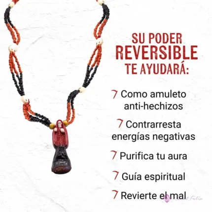Mazo Santa Muerte Reversible: Tarot Esotérico y Adivinación Profunda