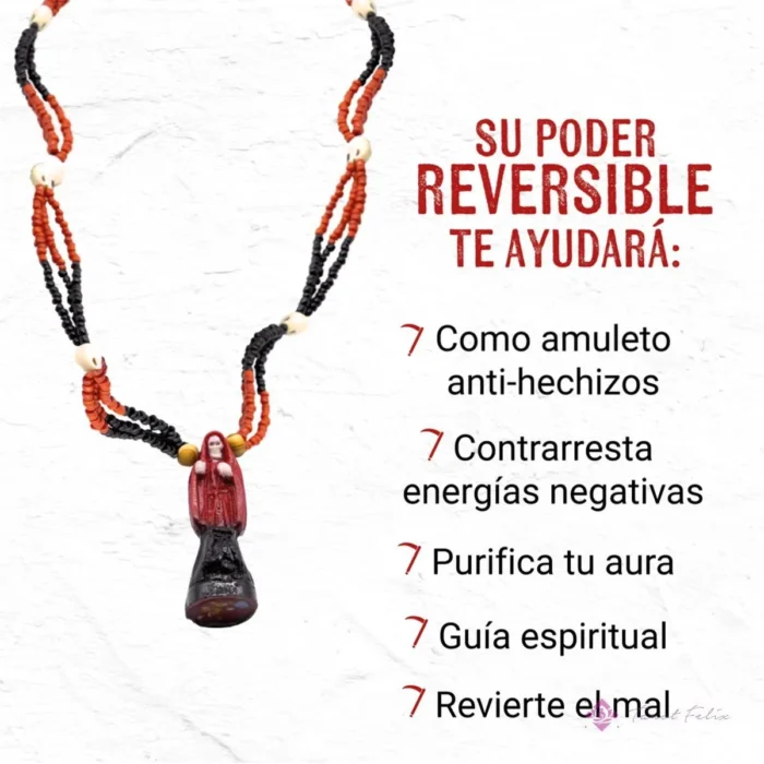 Mazo Santa Muerte Reversible: Tarot Esotérico y Adivinación Profunda