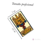 Mazo de Tarot de Marsella Auténtico: 78 Cartas Originales con Guía