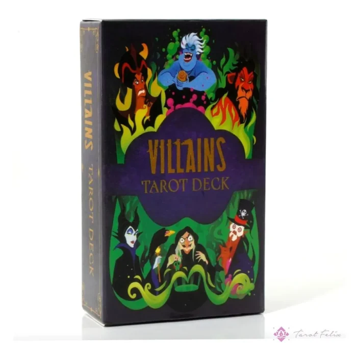 Set Completo Tarot Disney Villanos: 78 Cartas + Ebook Exclusivo