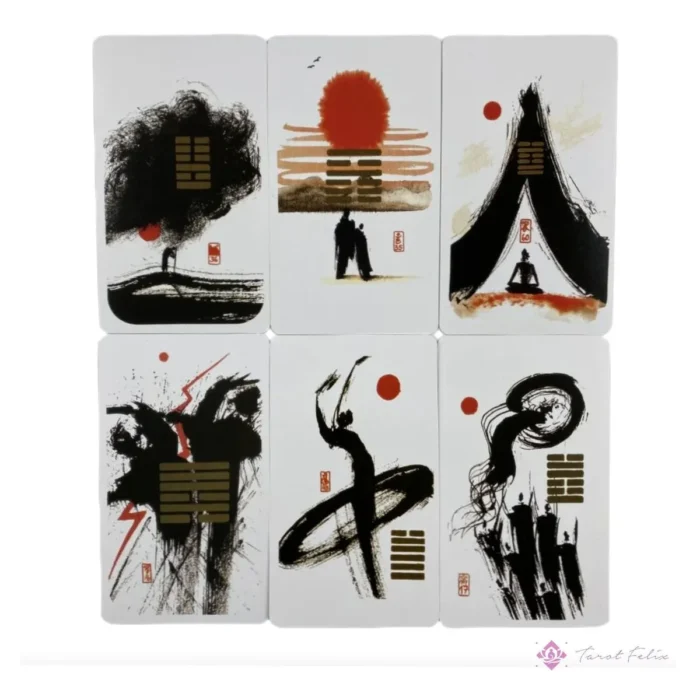 Set Completo Tarot I Ching: Guía + Cartas Explicadas para Principiantes
