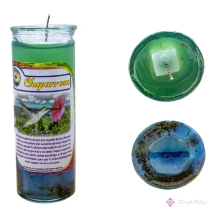 Pack 2 Veladoras Gel Chuparrosa para Amor y Fertilidad - Ritual Esotérico Preparado