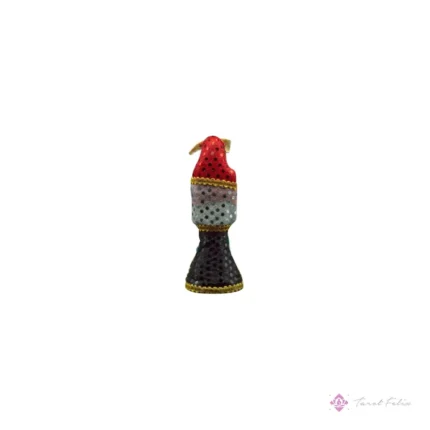 Santa Muerte 24 cm Vestida y Curada: Protección y Espiritualidad + Biblia