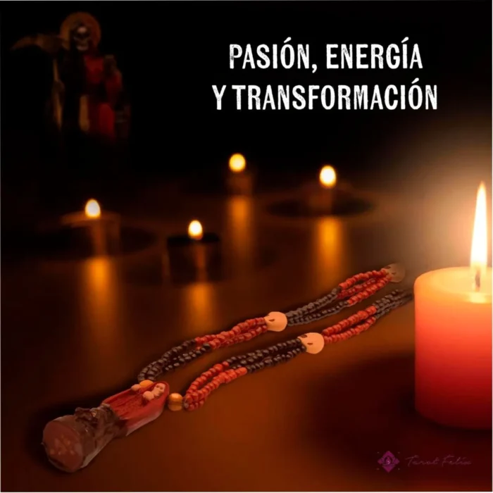 Mazo Santa Muerte Reversible: Tarot Esotérico y Adivinación Profunda