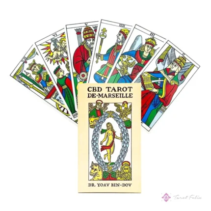 Tarot de Marsella Clásico CBD: Baraja de 78 Cartas + Ebook Gratis