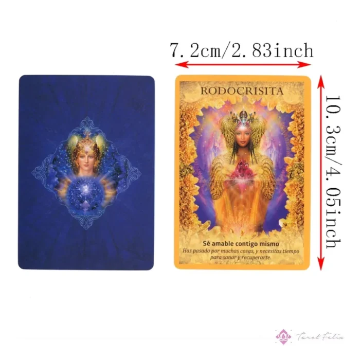 Oráculo de los Ángeles de Cristal: Tarot y Guía Espiritual + eBook Gratis