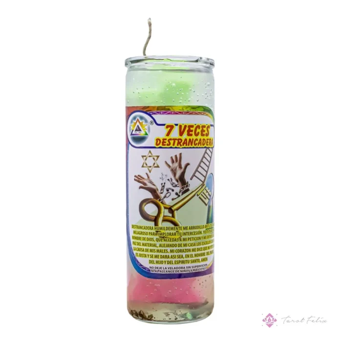 Pack Veladora Gel 7 Veces Destrancadera - Protección Espiritual