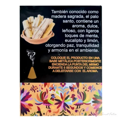 Palo Santo Incienso 3 Pack: Conos Aromáticos y Naturales | Tarot Felix