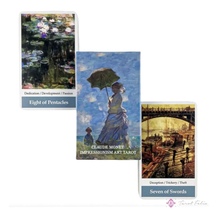 Tarot Monet Impresionista: Cartas Artísticas de Colección Ilustradas