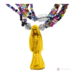 Mazo Santa Muerte Amarilla: Atrae Riqueza y Prosperidad | Tarot Felix