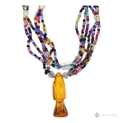 Mazo Santa Muerte Ámbar: Sanación y Rituales Espirituales