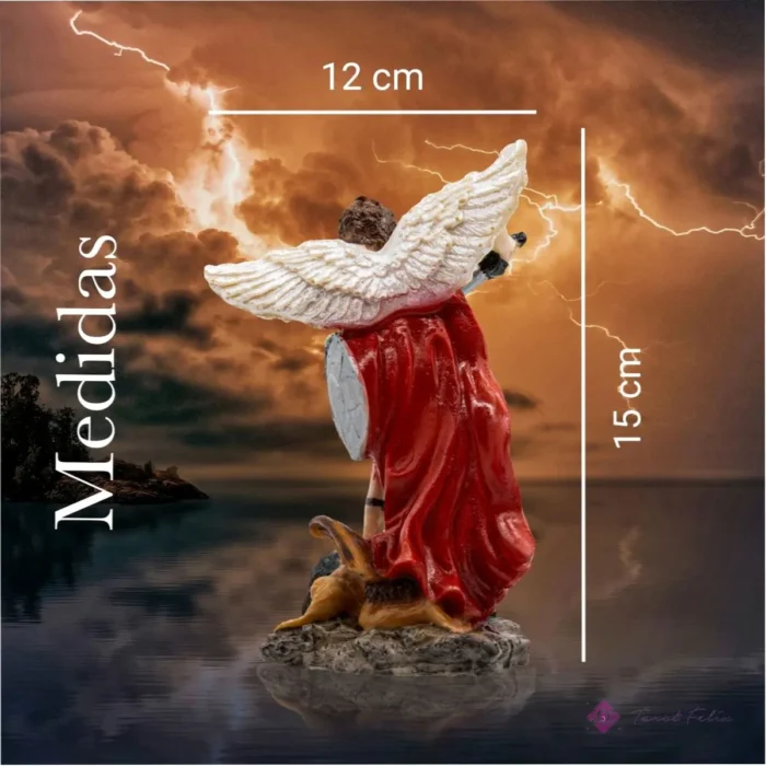 Estatua Arcángel Miguel 15cm - Protección y Decoración Espiritual