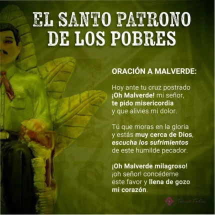 Estatua Jesús Malverde 30cm Curada + Libro Exclusivo - Culto y Devoción