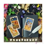 Tarot Art Nouveau y Dioses Egipcios: Mazo Coleccionable + Guía PDF
