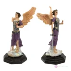 Estatua Arcángel Zadquiel 33cm con Ojo de Vidrio - Arte Sacro Único