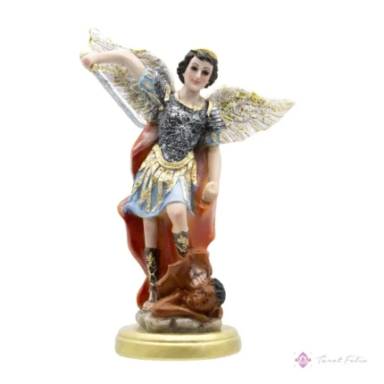 Estatua del Arcángel Miguel: Protección y Arte Espiritual Mediano