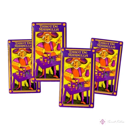 Pack Tarot de Marsella Profesional: Completo con 78 Cartas + Instructivo