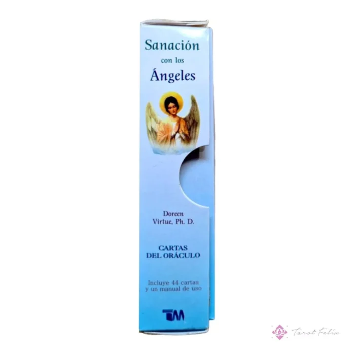 Tarot de Sanación Angelical: 44 Cartas Plastificadas + Manual Completo