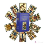 Mazo de Tarot de Marsella Auténtico: 78 Cartas Originales con Guía
