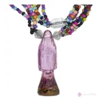Mazo Santa Muerte Rosa: Superación y Protección Espiritual
