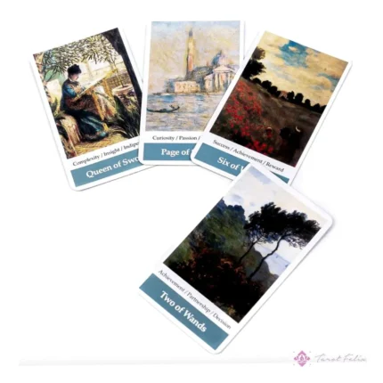 Tarot Monet Impresionista: Cartas Artísticas de Colección Ilustradas