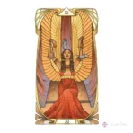 Tarot Art Nouveau y Dioses Egipcios: Mazo Coleccionable + Guía PDF