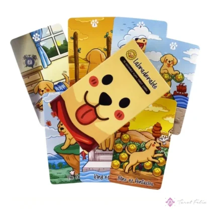 Tarot Labradorable: Cartas de Perritos Rider + Ebook Gratis en Español