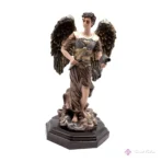 Escultura Arcángel San Gabriel 33 cm - Decoración Espiritual Metálica