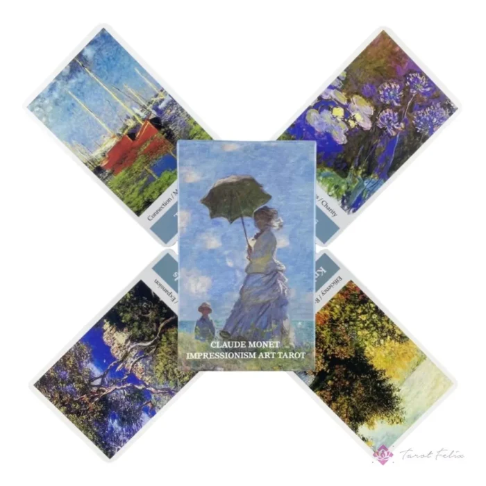 Tarot Monet Impresionista: Cartas Artísticas de Colección Ilustradas