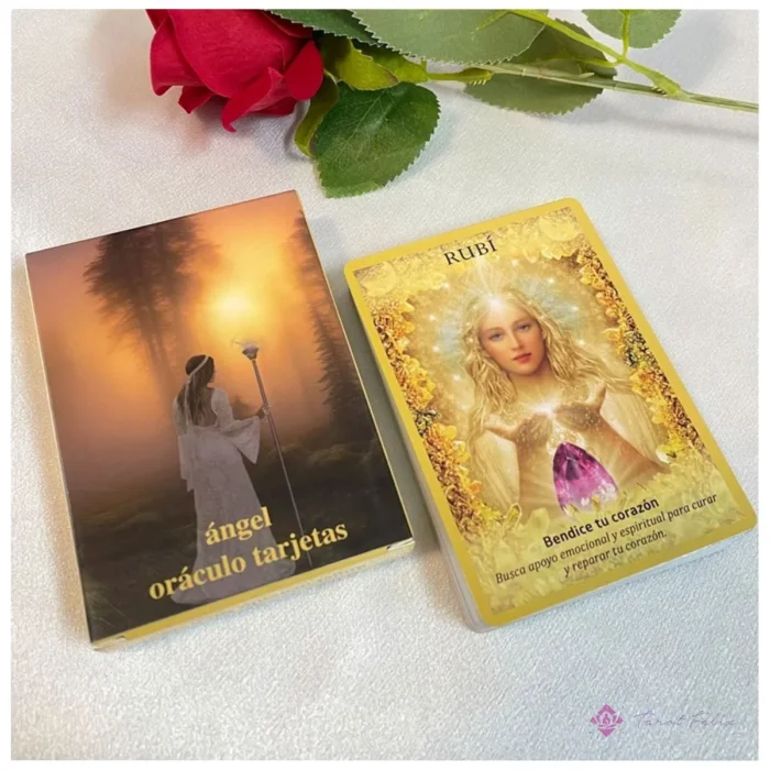 Oráculo de los Ángeles de Cristal: Tarot y Guía Espiritual + eBook Gratis