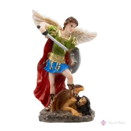 Estatua Arcángel Miguel 15cm - Protección y Decoración Espiritual