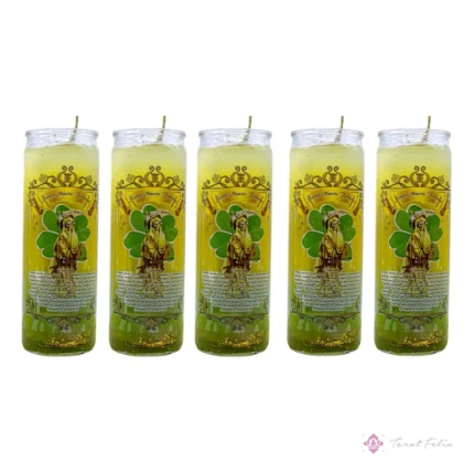 Pack Veladoras Santa Muerte: Atrae Fortuna y Protección | Tarot Felix
