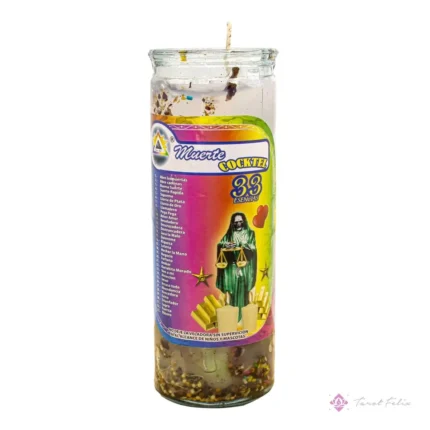 Veladora Gel 33 Esencias: Atrae Suerte