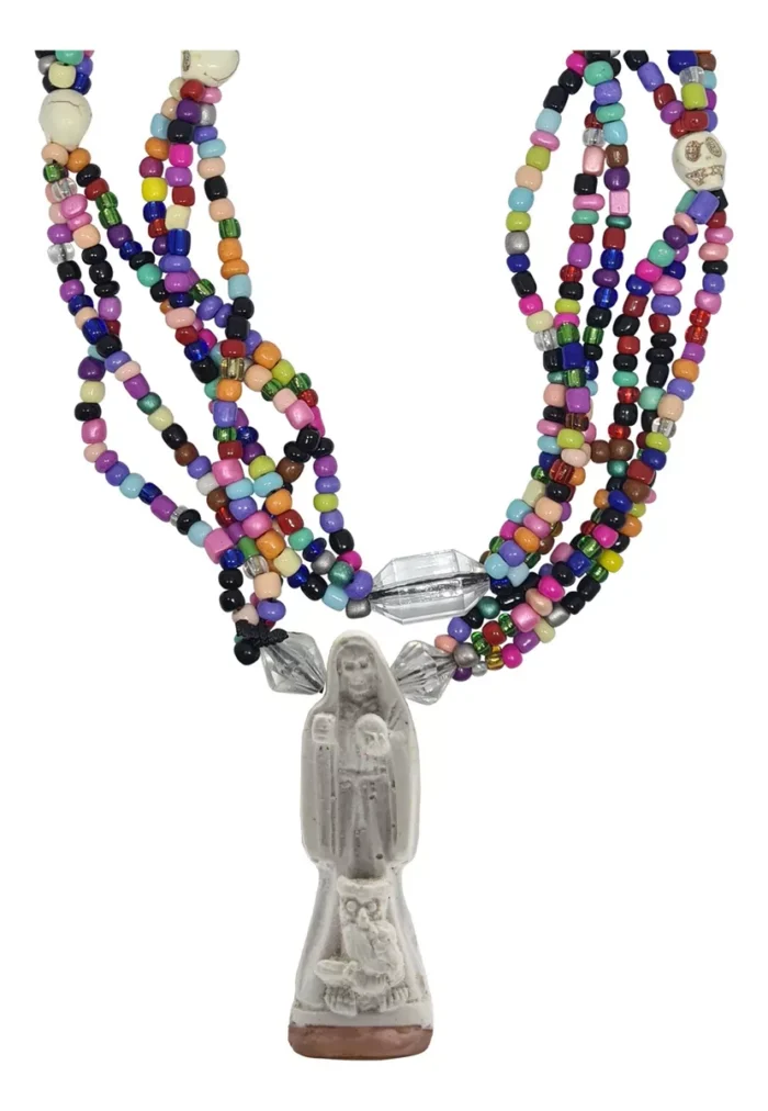 Mazo Personal Santa Muerte Blanca Salud Armonia Paz Curado 1