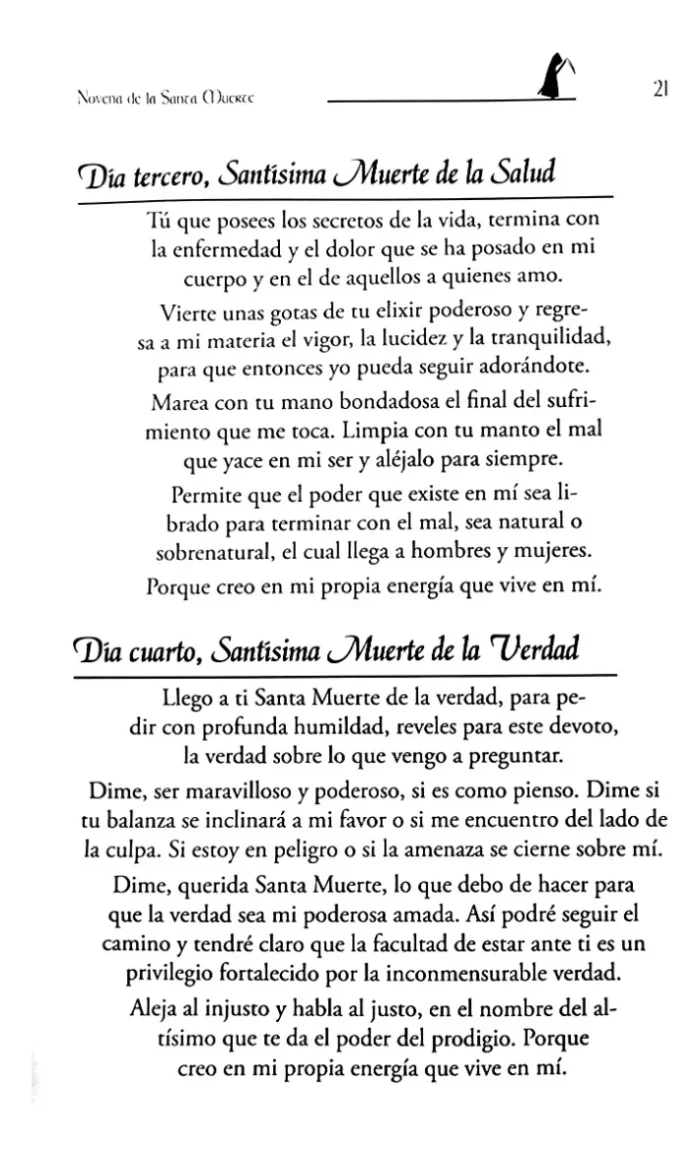 Santa Muerte Blanca 15 Cm Vestida Libro Oraciones Rituales 8