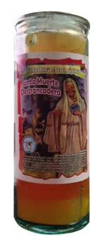 Veladora Santa Muerte Destrancadera – corte de bloqueos y protección