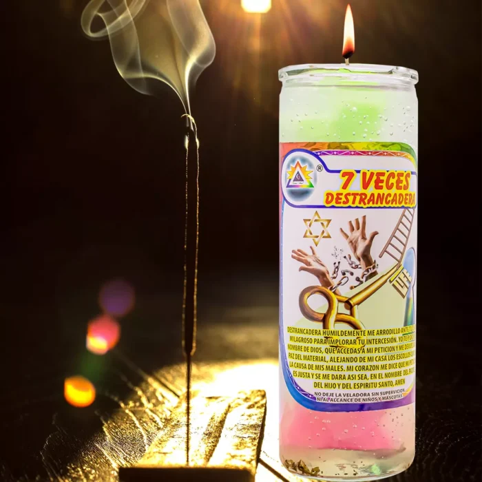 Veladora Gel 7 Veces Destrancadera Proteccion Tumba Trabajo 5