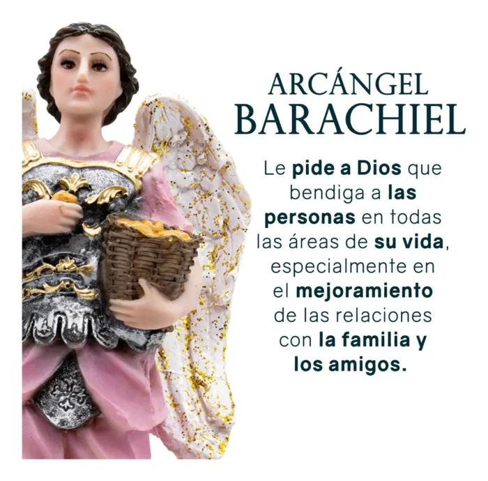Arcangel Barachiel 21 Cm La Bendicion De Dios 4