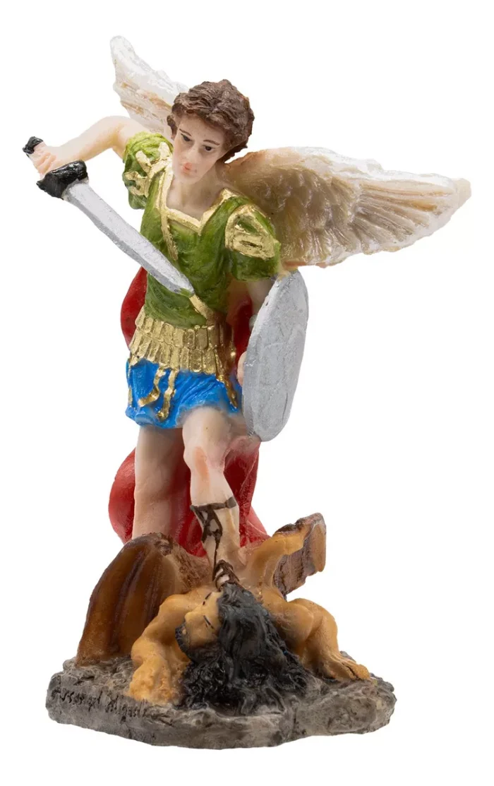 Arcangel Miguel 14 Cm Lider Celestial Y Guia 6