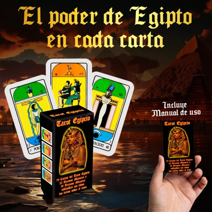 Baraja Tarot Egipcio 78 Cartas Conoce Tu Destino 6