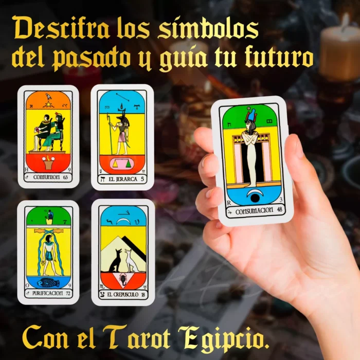 Baraja Tarot Egipcio 78 Cartas Conoce Tu Destino 7