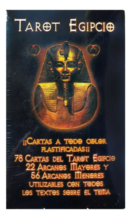 Cartas Tarot Egipcio: Oráculo Esotérico + Manual Impreso Esp