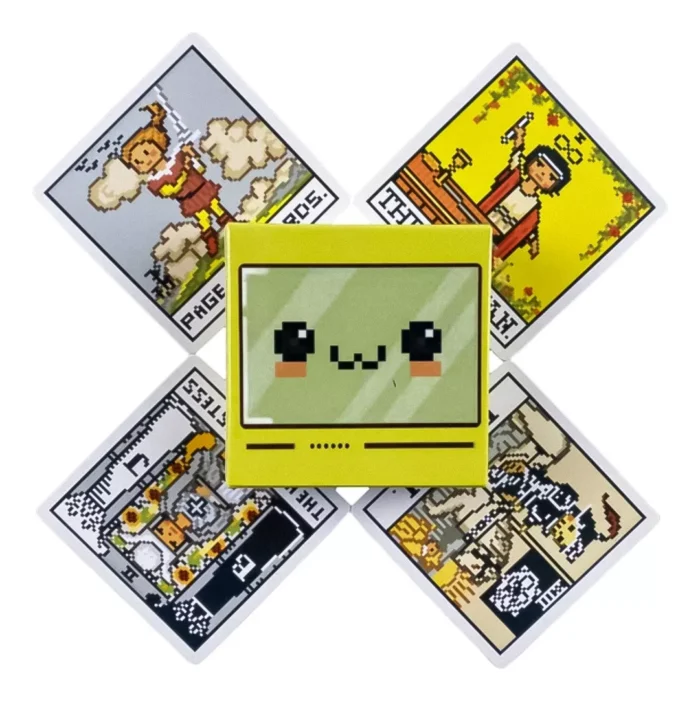 Cartas Tarot Pixeles 8 Bits Retro Rider Videojuegos Guia 6