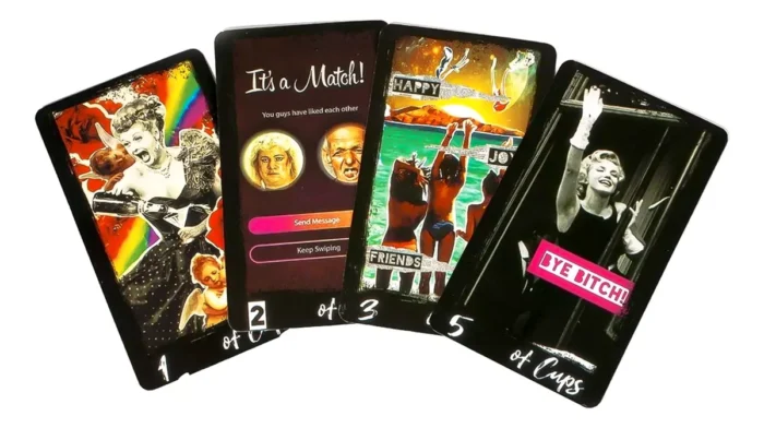 Cartas Tarot Rider Badass Arte Urbano Retro Punk Ebook Es 6