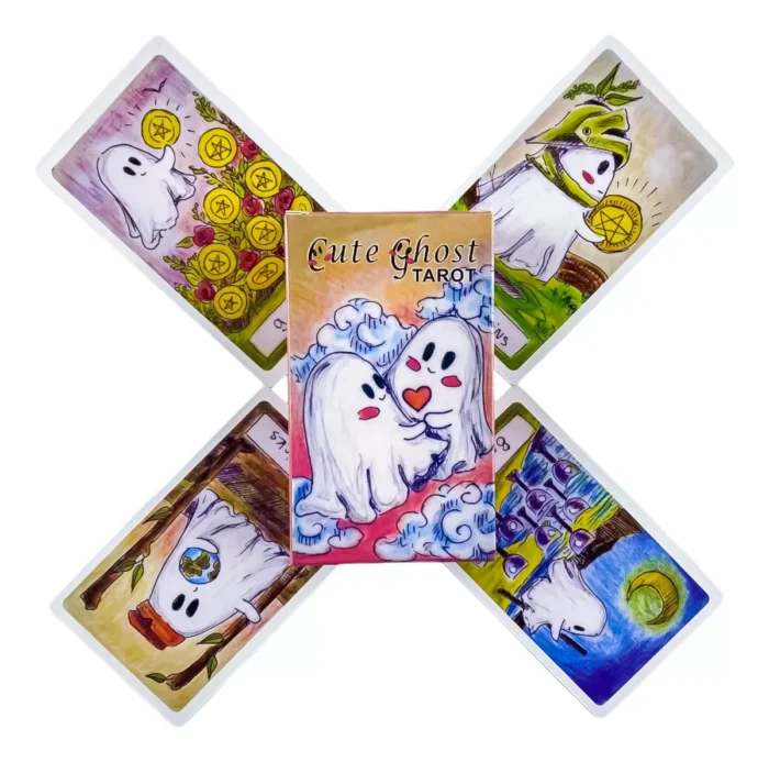 Cartas Tarot Rider De Fantasmitas Cute Ghost Guia Pdf 4