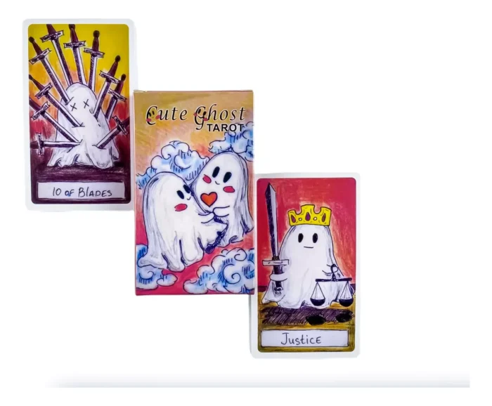Cartas Tarot Rider De Fantasmitas Cute Ghost Guia Pdf 5