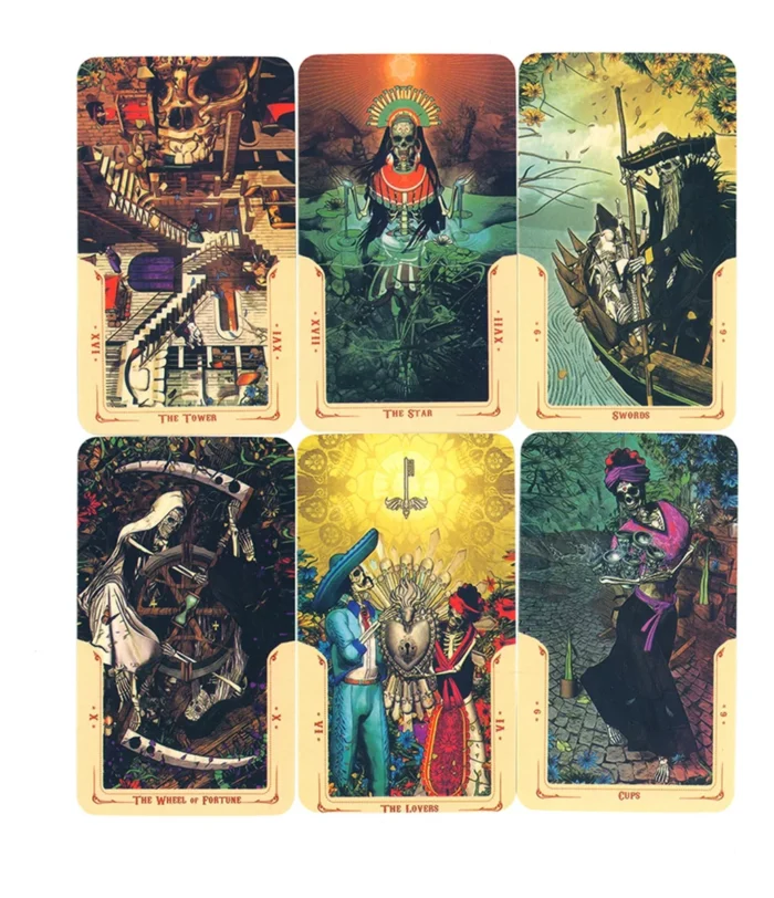 Cartas Tarot Santa Muerte Book Of The Dead Ebook Espanol 2