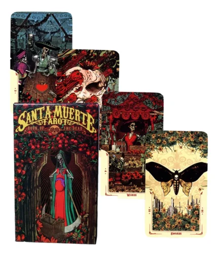 Cartas Tarot Santa Muerte: Book Of The Dead + Ebook Español