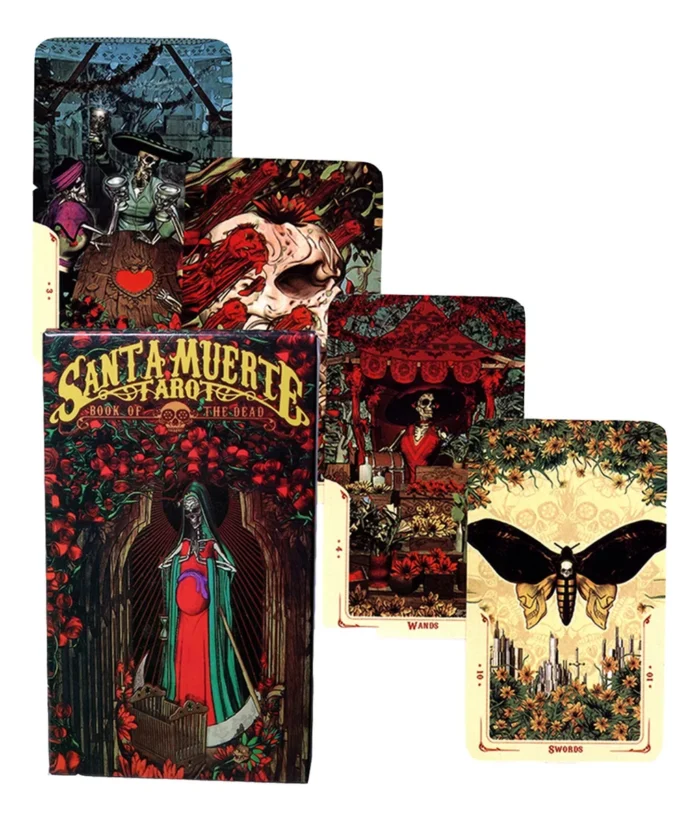 Cartas Tarot Santa Muerte Book Of The Dead Ebook Espanol